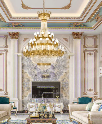 Customized Contemporary Extra Large Chandeliers With High End Crystal Pendants