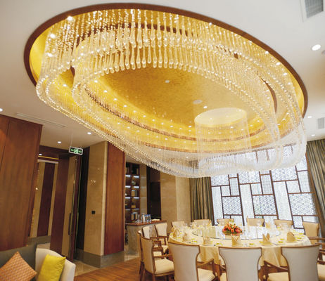 Extra Wide Extra Large Hanging Chandelier For Commercial Space