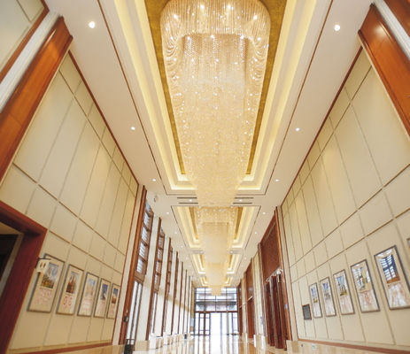 Extra Wide Extra Large Hanging Chandelier For Commercial Space