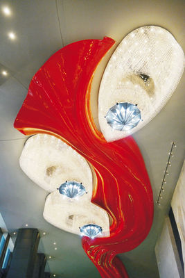 Custom Chinese Chandeliers For Restaurant Exhibition Hall Conference Hall