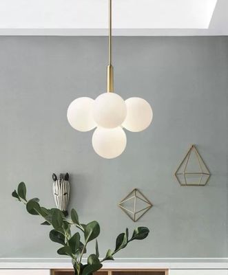 Modern Round Alabaster Pendant Lamp Dining Room Living Romm Bedside Luxury Decorate Chandelier