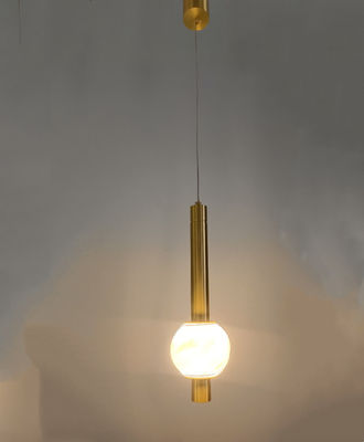 Postmodern Light Luxury Long Strip Dining Room Bedroom Bedside Bar Hotel Home Decorative Chandelier Hanging Lamp