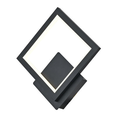Square Modern Aluminum Wall Light 18w Living Room Background Wall Bedroom Headboard Art Wall Light