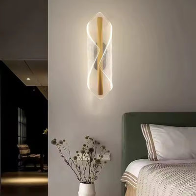 Bedhead Wall Lamp Modern And Simple LED Living Room Hallway Lamp Mural Lamp Acrylic Wall Light