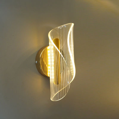 Light Luxury Bedroom Bed Wall Lamp Nordic Living Room TV Background Wall Grille Light Led Corridor Wall Lamp
