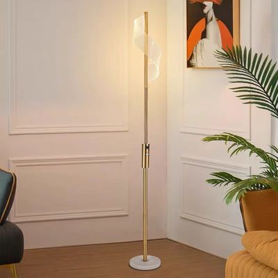 Very Simple Modern Light Luxury Living Room Sofa Next To The Bedroom Bed Study Creative Decorative Vertical Reading Floor Lamp
