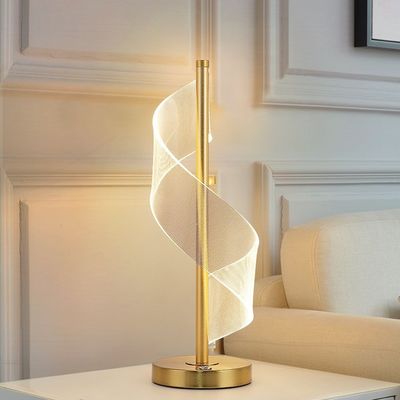 Modern Acrylic Decorative Table Lamp Model Room Hotel Bedroom Bedside Reading Atmosphere Lamp