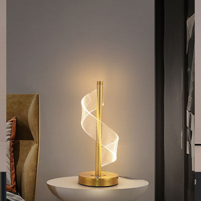 Modern Acrylic Decorative Table Lamp Model Room Hotel Bedroom Bedside Reading Atmosphere Lamp