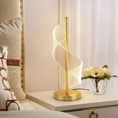 Modern Acrylic Decorative Table Lamp Model Room Hotel Bedroom Bedside Reading Atmosphere Lamp