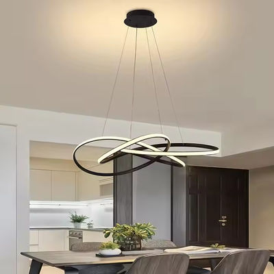 Modern Design Nordic Style Aluminum Lamp Restaurant Lobby 166w Led Chandelier Lamp