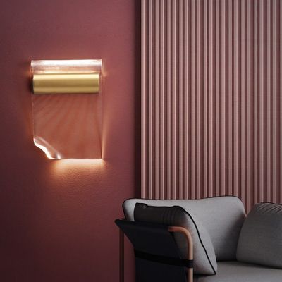 LED Acrylic LGP Plastic Sheet For Light Wall Sconces With Laser Dotting Silk Printing