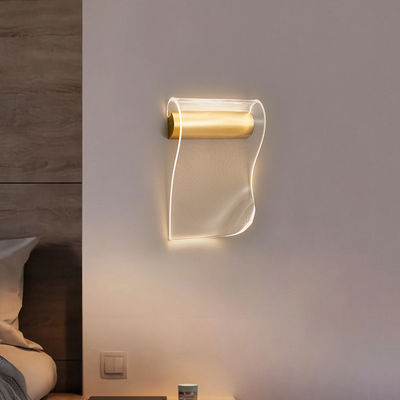 LED Acrylic LGP Plastic Sheet For Light Wall Sconces With Laser Dotting Silk Printing