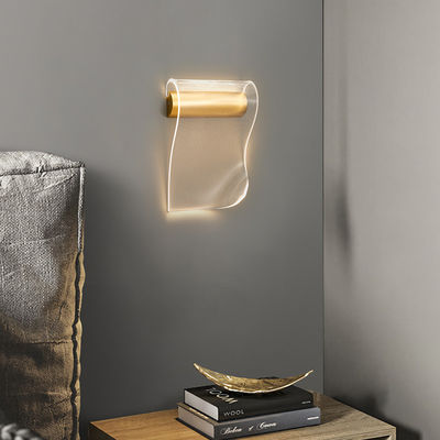 LED Acrylic LGP Plastic Sheet For Light Wall Sconces With Laser Dotting Silk Printing