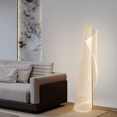 Nordic Irregular Personality Special Type Acrylic Art Atmosphere Postmodern Design Sense Led Light Guide Sofa Floor Lamp