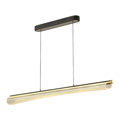 Modern Designer Long Slim Waist Acrylic Pendant Light Decor Lighting