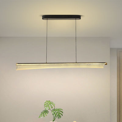 Modern Designer Long Slim Waist Acrylic Pendant Light Decor Lighting