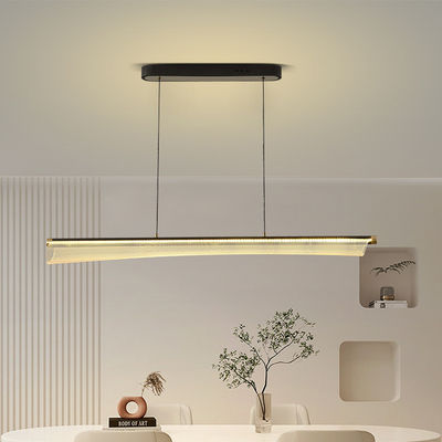 Modern Designer Long Slim Waist Acrylic Pendant Light Decor Lighting