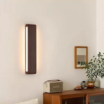Nordic Decorative Double-headed Rectangular Aluminum Interior Minimalist Style Wall Lamp