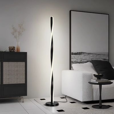 Contemporary Retro Modern Minimalist Acrylic LED Light Stand Standing Sofa Side Home Bedside Decor Morden Floor Lamp