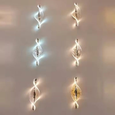 Acrylic Tritone Modern Simple Creative Side Nordic Personality Living Room Bedroom Bed Popular Light Luxury Small Wall Lamp