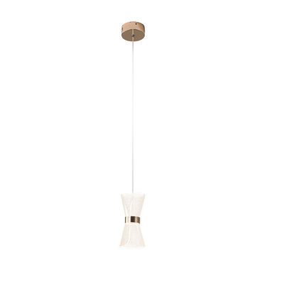 Modern Living Room Led Mounted Lamp Bright Transparent Bedroom Bedside Decoration Acrylic Pendant Light