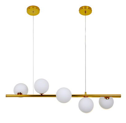 White Lampshade Nordic Molecular Lamp Magic Bean Glass Living Room Chandelier Personality Creative Dining Room Post-modern Simple Bedroom Light Luxury Lights