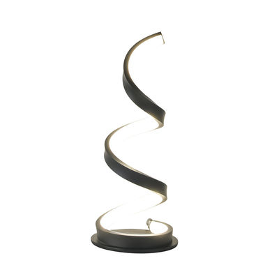 Modern Simple Spiral LED Desk Lamp S Shape Dimmable Touch Control Reading Lamp Bedside Lamp Room Office