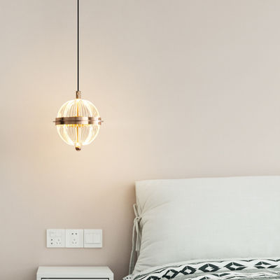 Compass Entrance Hall Small Pendant Lamp Creative Personality Art Atmosphere High-end Decoration Headboard Hanging Line Lamp