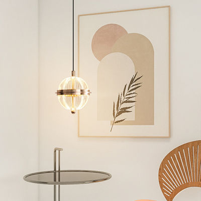 Compass Entrance Hall Small Pendant Lamp Creative Personality Art Atmosphere High-end Decoration Headboard Hanging Line Lamp
