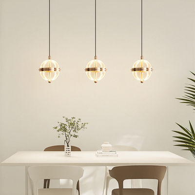 Compass Entrance Hall Small Pendant Lamp Creative Personality Art Atmosphere High-end Decoration Headboard Hanging Line Lamp