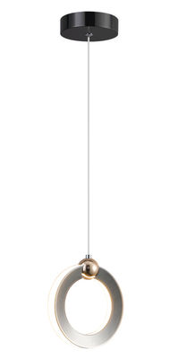 Simple Style Indoor Decoration Pendant Lamp Home Bedroom Bedside Aluminum Gold Black LED Hanging Light