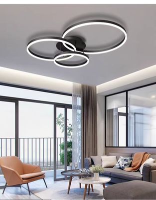 Circle lamp living room lamp new modern simple atmosphere of Guangdong Zhongshan lamps bedroom living room ceiling lamp