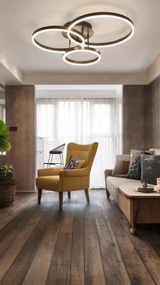 Circle lamp living room lamp new modern simple atmosphere of Guangdong Zhongshan lamps bedroom living room ceiling lamp