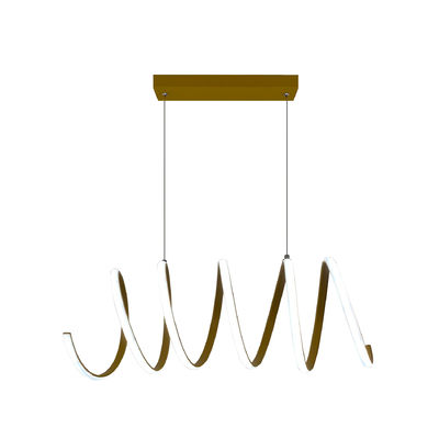 Postmodern Restaurant Chandelier Nordic Wave Shaped Chandelier Exhibition Hall Bar Counter Office Area Indoor Lightingchandelier