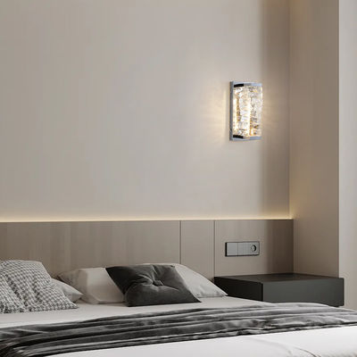 Italian Light Luxury Crystal Living Room Bedroom Master Corridor Post-modern Simple Atmosphere High-end Designer Wall Lamp
