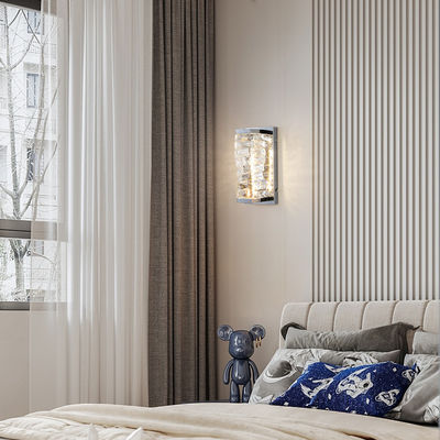 Italian Light Luxury Crystal Living Room Bedroom Master Corridor Post-modern Simple Atmosphere High-end Designer Wall Lamp