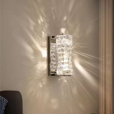 Italian Light Luxury Crystal Living Room Bedroom Master Corridor Post-modern Simple Atmosphere High-end Designer Wall Lamp