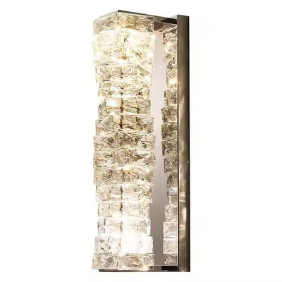 Nordic Modern Light Luxury Crystal Wall Lamp Decorations for Home Light Fixture Gold Showroom Hotel Villa Indoor LED Wall Light