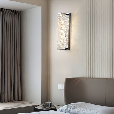 Nordic Modern Light Luxury Crystal Wall Lamp Decorations for Home Light Fixture Gold Showroom Hotel Villa Indoor LED Wall Light