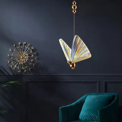 Modern Luxury LED Pendant Lamp Living Room Led Decor Chandeliers Pendant Light Simple Butterfly Hanging Light