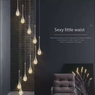 Internet Celebrity Small Waist Chandelier Elegant Lighting for Penthouse Living Room