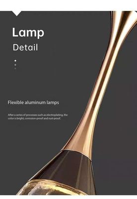 Nordic Style Acrylic Staircase Pendant Light For High Living Room And Bedroom