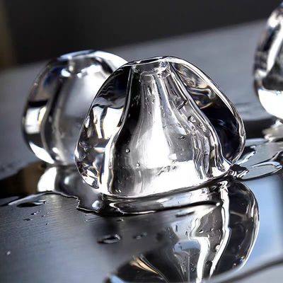 Hotel Decoration Crystal Staircase Pendant Light With Transparent Ball And Crystal Body
