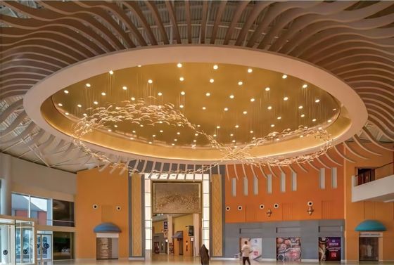 Custom Fish Shaped Decoration Sales Department Sand Table Chandeling Creative Modeling Shopping Mall Restaurant Hot Pot Restaurant Non-standard Engineering Lamps