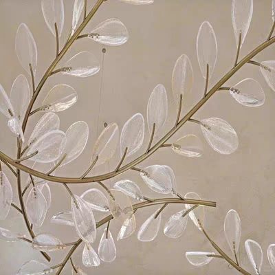 Customizable Large Hall Chandelier Hotel Lobby Lamp Jewelry Store Exhibition Hall Lamp Club Banquet Hall Creative Tree-Branch Shape Lamp Restaurant Porch Lamp
