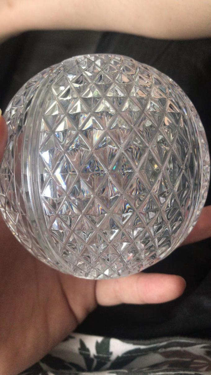 Moderne goldene Kronleuchter Wohnkultur Schlafzimmer Wohnzimmer LED Ring Glas Perlen Hängeleuchte 6