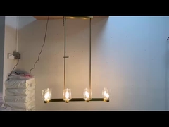 Goldinsel-Kronleuchter
