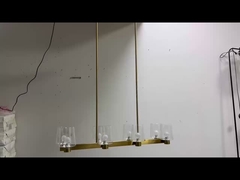 Goldinsel-Kronleuchter
