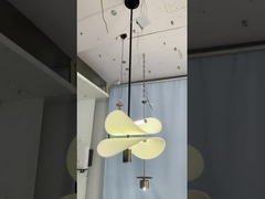 Wohnzimmer Lampe Halle Hauptlicht Villa Hohe Treppe Doppel Kristalllicht Atmosphäre Band Zhongshan