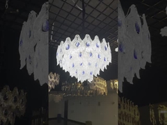 Custom Hotel Lobby Dekorierte Kronleuchter Hängende Lampen Einkaufszentrum Villa Wohnzimmer LED Li